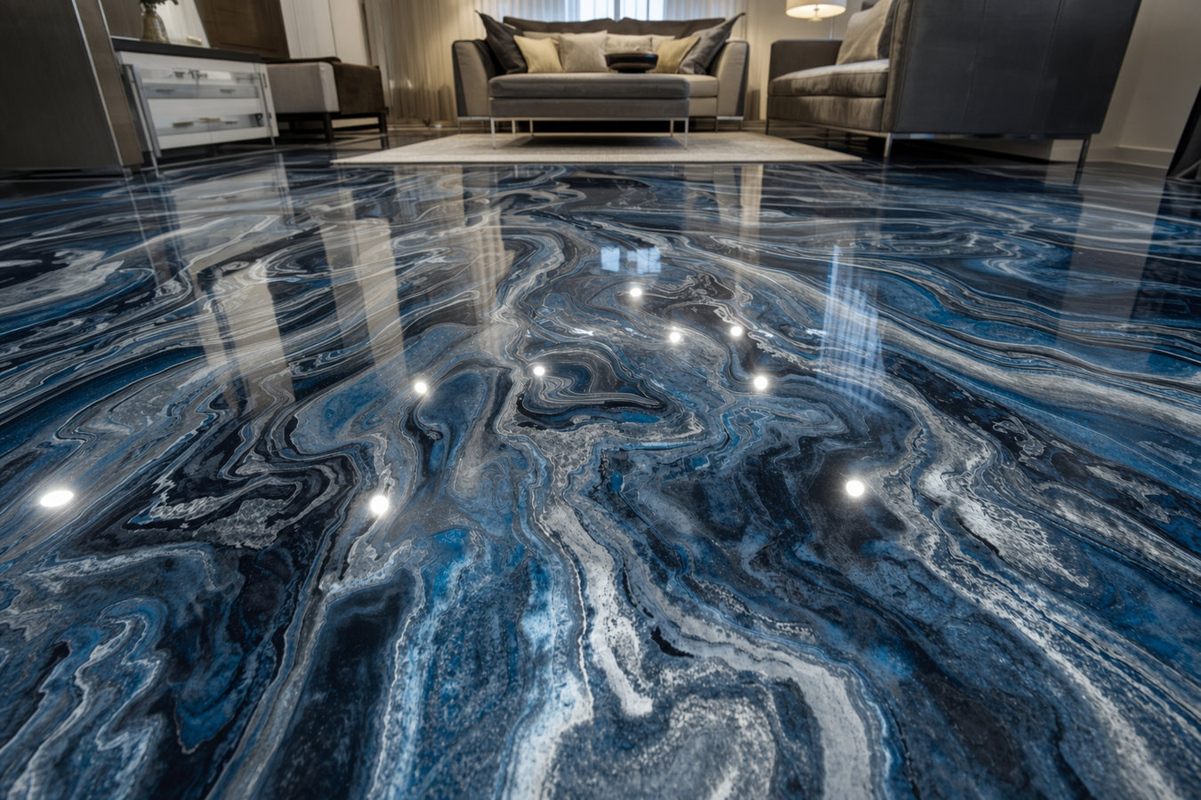 Metallic Epoxy Flooring